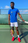 Neptune Athletics Men's blue tennis t-shirt